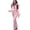 Pink, variant on Women One-Piece Ski Suit Ladies Warm Winter Jumpsuit Waterproof Windproof Snowsuit with Furry Hood for Skiing Mountaineering Snowboard
