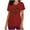 AD-Red, variant on BiZtdJrK Today's Sales of The Day St. Patrick's Day Womens Scrubs Tops Workwear Summer Casual V Neck Short Sleeve T Shirts Nursing Uniform Scrubs Shirts with Pockets Black M