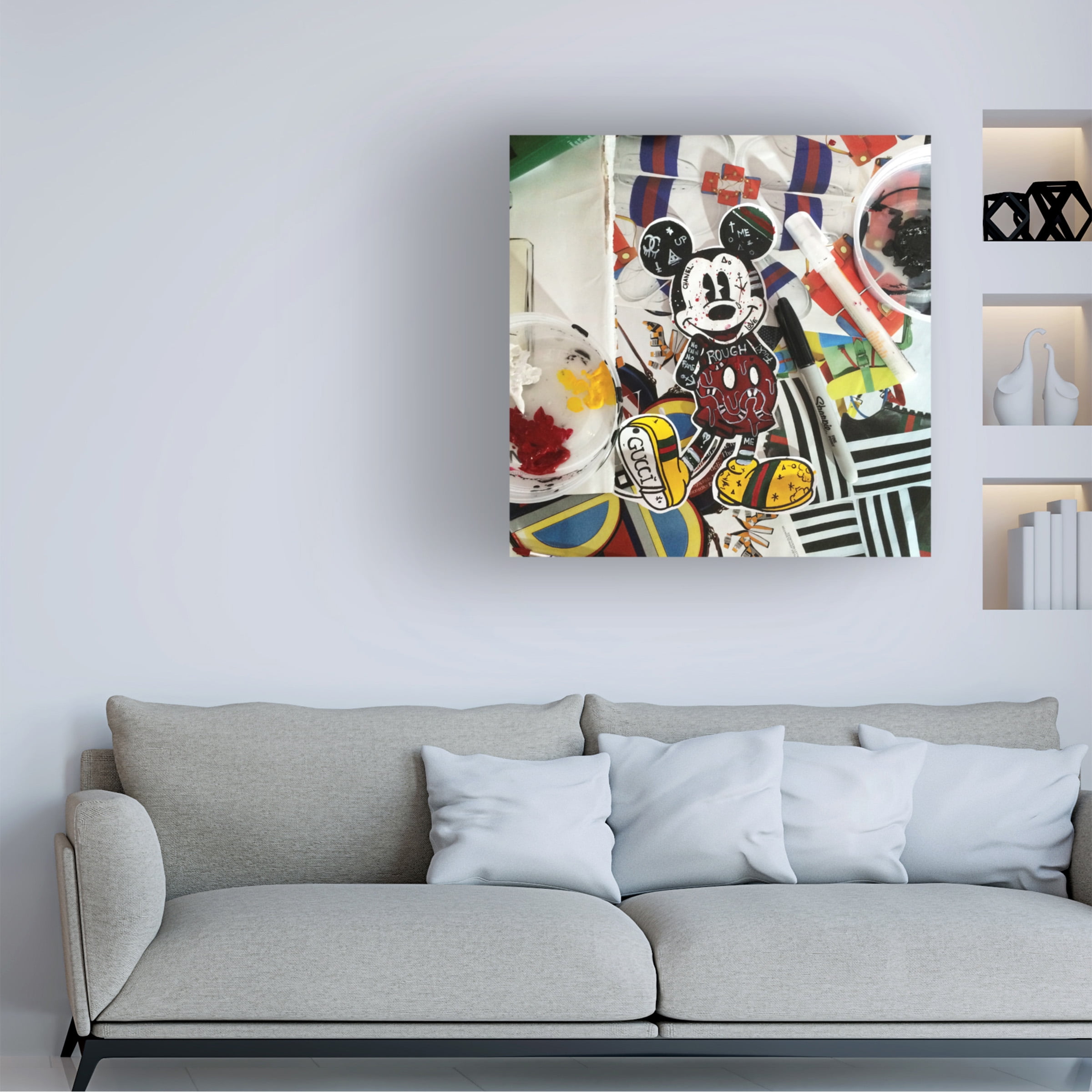 Trademark Fine Art 'Rough' Canvas Art by Sr.LaSso