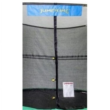JumpKing 14' Round Trampoline Net Using 6 Poles