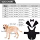 thumbnail image 4 of Traje de esmoquin para perros pequeños y medianos, camisa de cachorro con pajarita negra extraíble, traje formal para bodas, fiestas y festivales., 4 of 5