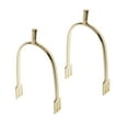 thumbnail image 2 of Espuelas de Aleación de Zinc shamjiam para Entrenamiento Ecuestre Dorado, 2 of 6