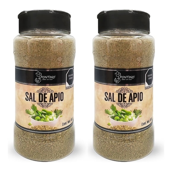 Pontino Sal De Apio 485 Gramos 2 Piezas