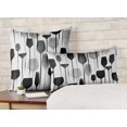 thumbnail image 2 of Vargottam Lumbar Pillow Cover - Decorative Pillow Covers20x12 Inches,PrintedWhite & BlackThemePillowcase, DecorativeLumbarCushionCovers, 2 of 4