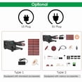 thumbnail image 4 of Adjustable Angle High Speed Electric Belt Sander with Powerful 350W Motor for Metal Wood Acrylic Grinding Forward and Reverse Rotation, 4 of 7