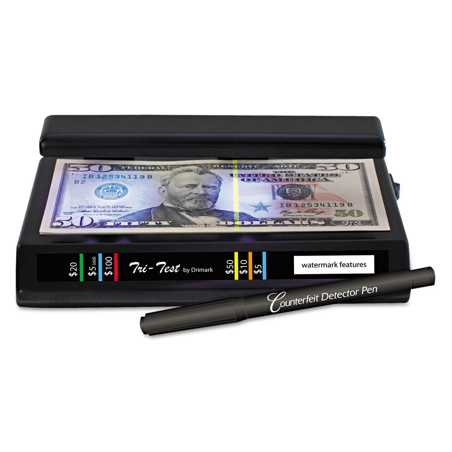 1 Dri Mark Smart Money Counterfeit Detector Marker Pen 351b Fast Ship for sale online 