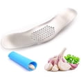 thumbnail image 1 of Garlic Rocker Crusher Mincer Press Dishwasher Safe, Stainless Steel, 1 of 1