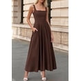 thumbnail image 7 of PRETTYGARDEN Cocktail Dresses for Women Formal Summer Sleeveless A Line Long Flowy Spring Wedding Guest Party Midi Dress, 7 of 7