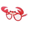 thumbnail image 2 of Novedad Cangrejos Rojos En Forma De Anteojos Traje Novedad Animales Gafas De Sol Niños Baoblaze Disfraces de gafas de sol de novedad, 2 of 6