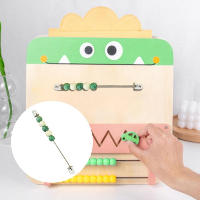 Montessori Busy Board Hugo Tablero Ocupado Verde