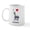 White, variant on CafePress - I Love Donkeys Mug - 11 oz Ceramic Mug - Novelty Coffee Tea Cup