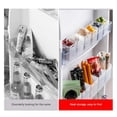 thumbnail image 4 of Refrigerator Organizer Bins,Mini Fridge Organizer,Transparent Classification Storage Box,Fridge Side Door Storage Containers,Plastic Pack Of 2, 4 of 7