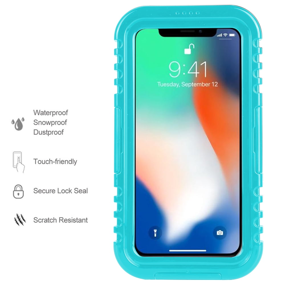 Summer Fun Hard Waterproof Protective Case for iPhone X iphone Xs