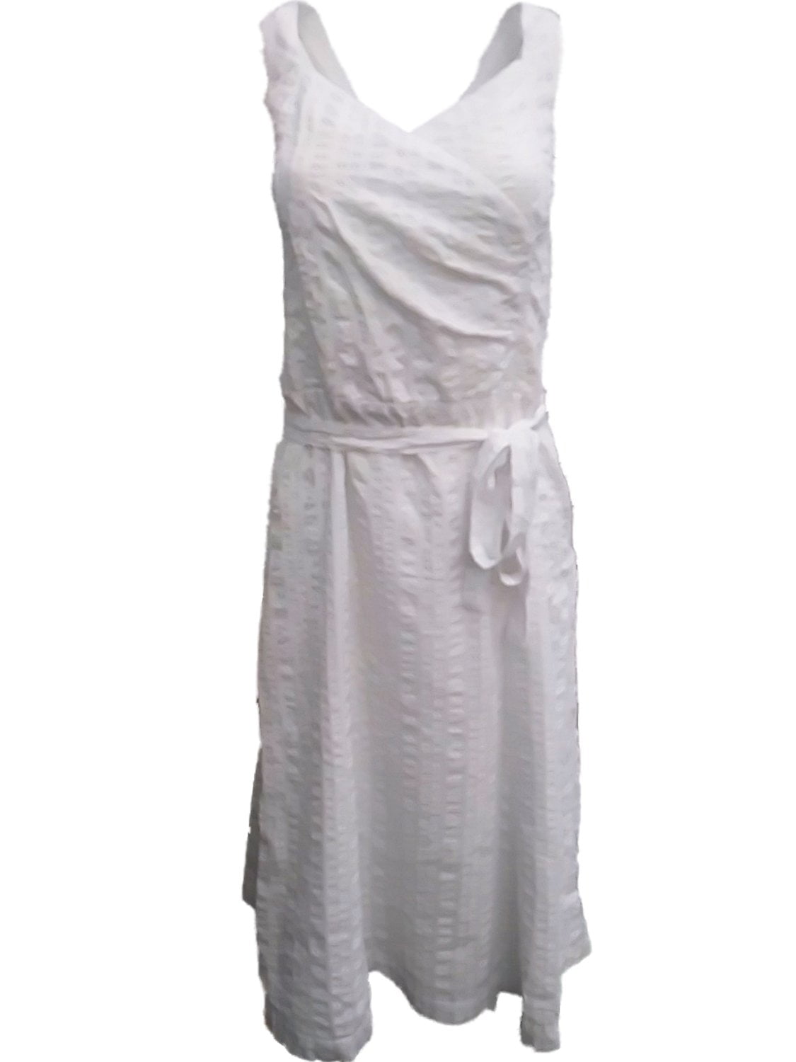 womens white cotton sundress