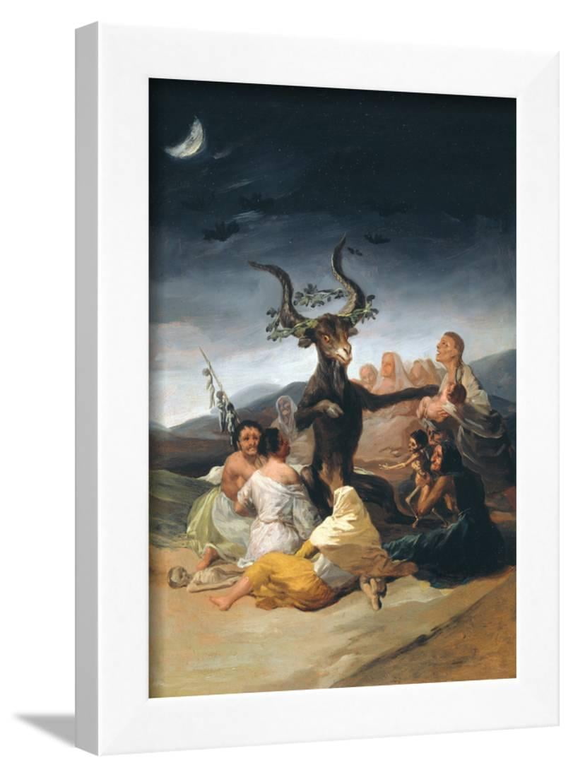 Witches Flight by Francisco de Goya Giclee Canvas Print