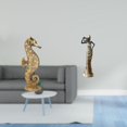 thumbnail image 2 of Figura de resina de mesa, estatua dorada, adorno decorativo para oficina, armario, dormitorio, sala de estar, chimenea, escultura de dama tribal afric, 2 of 8