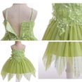 thumbnail image 7 of Green Costume with Wig for Girls Fairy Cosplay Dress Up for 18M-6Y, 7 of 7