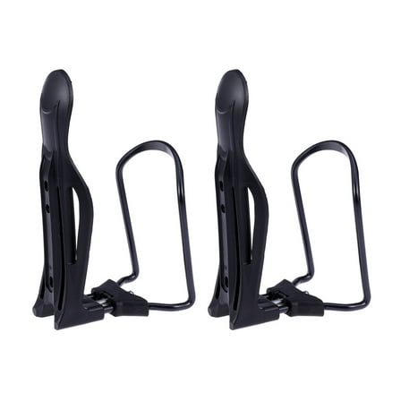 ORDDIART Bike Cup Holder 2Pcs Black Simple and Practical Water Bottle Carrier for Bicycle and Folding Bike