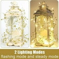 thumbnail image 5 of Christmas Indoor Decorations LED Lights, 10ft 30 LED Berry Beaded Garland, Battery Powered, Xmas Decorations Fairy Lights,Yellow, 5 of 6