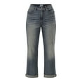 thumbnail image 5 of Time and Tru Women's High Rise Relaxed Boyfriend Jeans, 26" Inseam, Sizes 0-22, 5 of 5