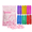 Multicolor, variant on COREBAY Travel Kit with 12 Pocket Plastic Combs and 100 Compressed Towels Disposable Portable Face Towel and Fine Tooth Comb for Camping Outdoor