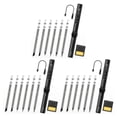 thumbnail image 3 of Kenally Soldador eléctrico eficiente de Metal para soldadura rápida soldador portátil soldadura negro estándar 6 cabezas Type1 NO1, 3 of 6