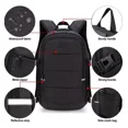 thumbnail image 2 of Mochila Antirrobo Mochila Impermeable Para Portátil De 15,6i Color Negro, 2 of 6