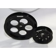 thumbnail image 2 of Aluminum Black Power Steering+Alternator Pulley for 88-00 Civic B16A VTEC B16A VTEC ECP HDB16A SC, 2 of 4