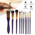 thumbnail image 4 of <p>Painting Brush, Various Sizes Easy Using Natural Wood Handle Paintbrush Set Broad Utility  For Drawing</p>, 4 of 7