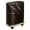 Black, variant on Kuntesetty Trash Bin with Removable Wheels Garbage Can for Bathroom Living Room Laundry Black