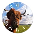 thumbnail image 2 of Designart 1 in Quartz Farmhouse Wall Clock, 2 of 5