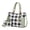 Minit, variant on Bonita Checker Tote Handbag & Wallet Set Women by Mia K