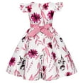 thumbnail image 2 of Girl Wedding Birthday Pageant Tea Party Dress Floral Formal Dress 2-10Years, 2 of 6
