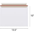 thumbnail image 2 of Lot de 50 Enveloppes Rigides Auto-Scellantes 10x13.5 Pouces pour Documents Photo, Blanc, 2 of 5