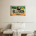 thumbnail image 2 of Elephant Stock Billiards Club Wall Art - Horizontal Canvas Wall Art - Living Room Wall Decor - Wall Signs Canvas - Beige And Black Decor - 30" x 20", 2 of 8