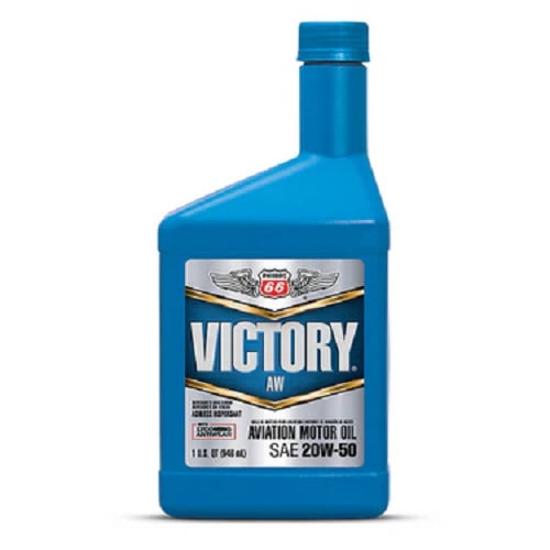 Phillips 66 Aviation Motor Oil SAE VICTORY 20W-50 - 1 Quart