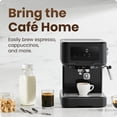 thumbnail image 2 of Máquina de espresso Chefman CraftBrew de 15 bares, 1,5 L, 120 V, 2 of 7