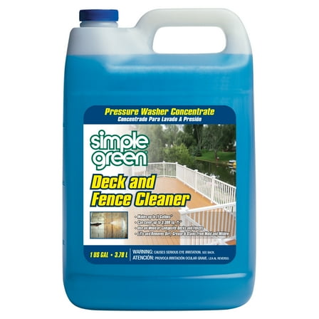 Simple Green Deck and Fence Cleaner Pressure Washer Concentrate 1 gal
