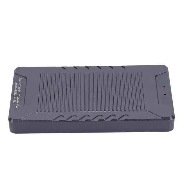 External SSD Case, Plug and Play M.2 NVMe NGFF SSD Enclosure 10Gbps Two Bay for M.2 2230 42 60 80 SSD