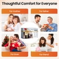 thumbnail image 6 of Comfytemp Cordless Heating Pad with Vibrating Massage for Back Discomfort, Battery Power Waist Belt, Gifts for Mom/Dad/Yourself, Black, 6 of 9