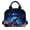 Cosmic Crocodile Print, variant on HUIACONG Aluminum Film Material Lunch Bag for Picnics and Office Work, Durable Insulated Lunch Tote with Front Pocket for Kids and Teens