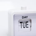 thumbnail image 4 of Unique Bargains Silent Non Tick Clock White 7.8"L x 1.9"W x 3.7"H, 4 of 8