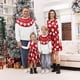 thumbnail image 1 of Trajes navideños familiares a juego en rojo Patrón de Papá Noel, 1 of 5