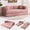 Pink, variant on Danolapsi 78.7" Modern Convertible Chaise Lounge Sofa Bed, 2-in-1 Sleeper with Removable Pillow, Space-Saving Sofa for Living Room, Apartment, Studio, Guest Room, Office - Easy Assembly