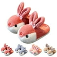 thumbnail image 5 of XIMIN Kid Girl Boy Cute Bunny Warm Winter Slippers Interesting Comfortable Furry Slippers Soft Plush Winter Season Keep Warm Home Slippers, 5 of 5