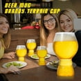 thumbnail image 1 of Host Beer Glass  Freezer Gel Chiller Double Wall Plastic Frozen Pint Glass, 1 of 5