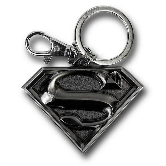 Superman Pewter Keychain