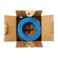 thumbnail image 3 of StarTech 500' Cat5e Plenum CMP Solid UTP Bult Cable Roll Blue WIR5ECMPHBL, 3 of 4