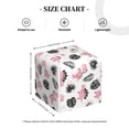 thumbnail image 4 of Logiee Tissue Box Cover 5X5X5'' PU Leather Tissue Holder Square Tissue Cube Box Organizer for Bathroom Vanity Countertop,Car,Night Stands,Office,Home,Kitchen (Cute Dinosaur), 4 of 8