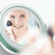 thumbnail image 4 of Espejo de doble cara giratorio de 360 grados Ormromra Verde menta, 4 of 5